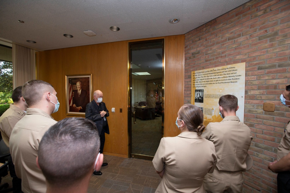 USS Gerald R. Ford (CVN 78) Namesake Visit