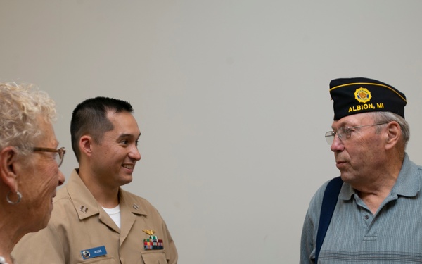 USS Gerald R. Ford (CVN 78) Namesake Visit