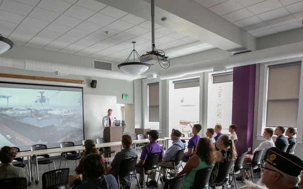 USS Gerald R. Ford (CVN 78) Namesake Visit