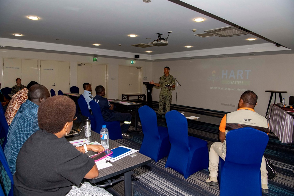 Humanitarian and Disaster Relief Training with U.S., Australian, and Solomon Island participants