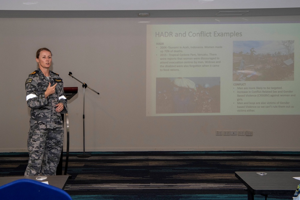 Humanitarian and Disaster Relief Training with U.S., Australian, and Solomon Islands participants