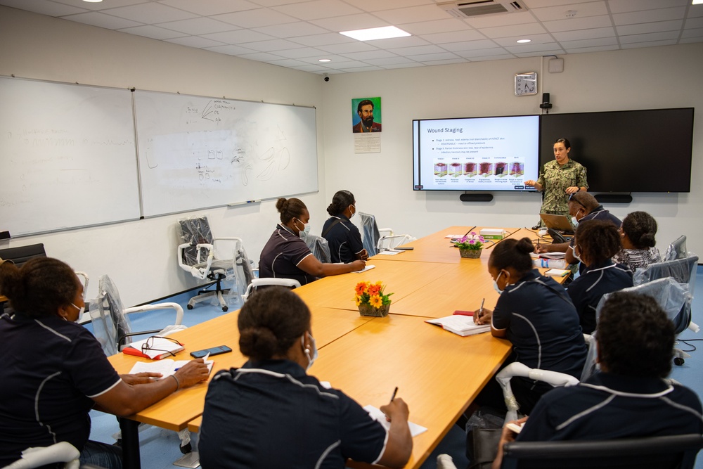 Pacific Partnership 2022 Medical Personnel Assist at Solomon Islands National Referral Hospital