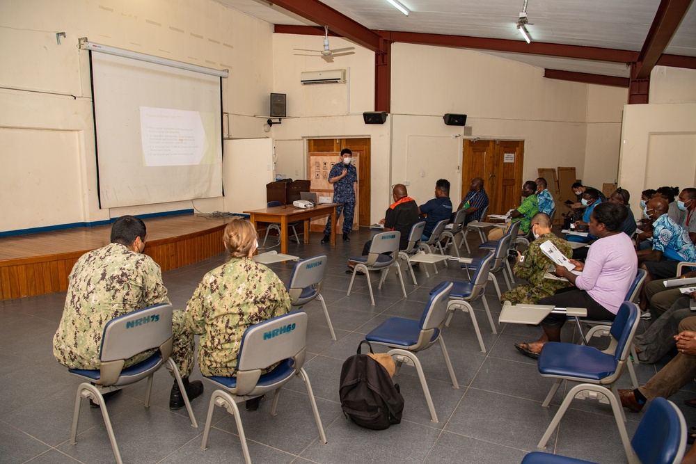 Pacific Partnership 2022 Medical Personnel Assist at Solomon Islands National Referral Hospital