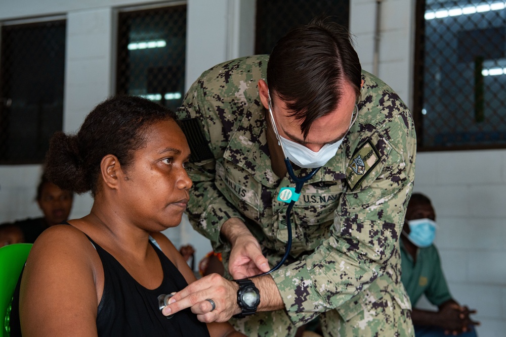 Pacific Partnership 2022 Medical Personnel Assist at Solomon Islands National Referral Hospital