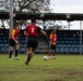 Pacific Partnership 2022 personnel compete against Solomon Islands national soccer team