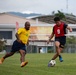 Pacific Partnership 2022 personnel compete against Solomon Islands national soccer team