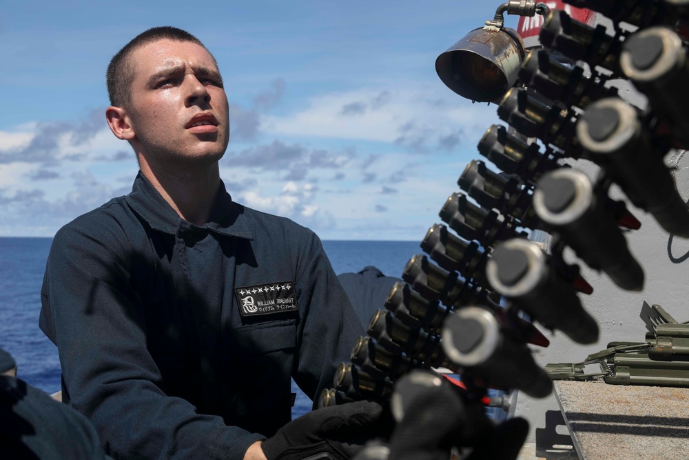 USS Barry (DDG 52) Conducts Close-In Weapon System Upload