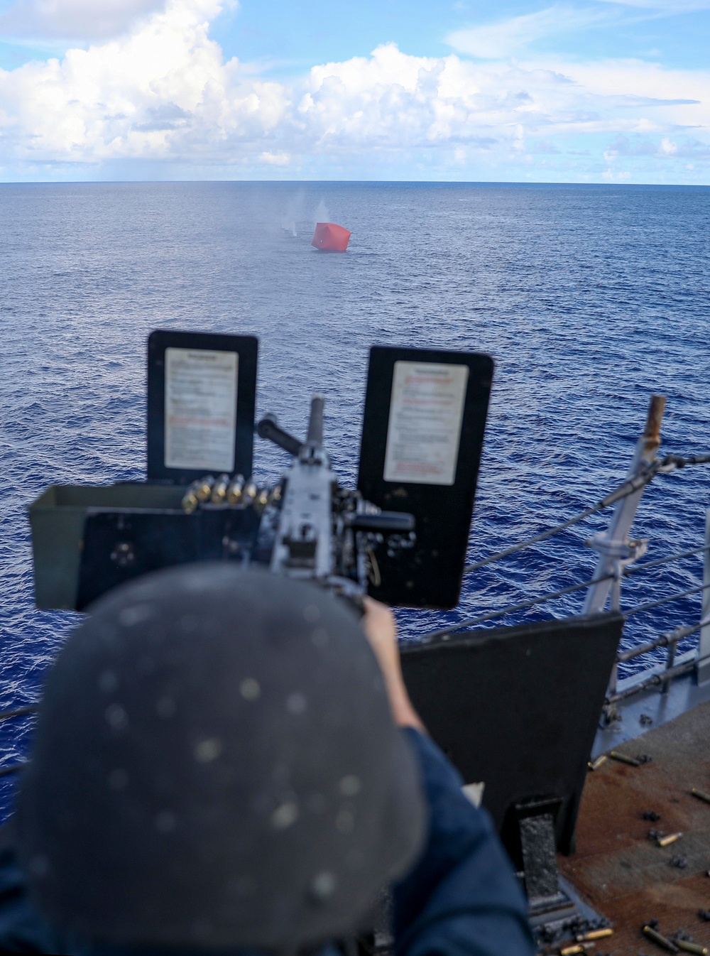 USS Barry (DDG 52) Conducts Live-Fire Weapons Exercise