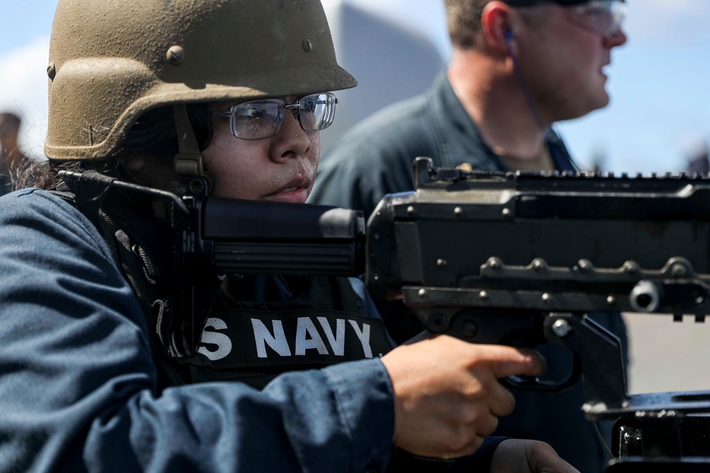 USS Barry (DDG 52) Conducts Live-Fire Weapons Exercise