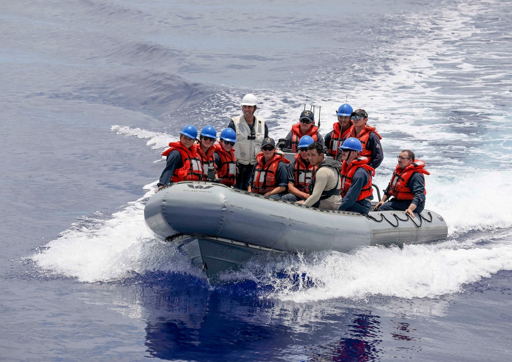 USS Barry (DDG 52) Conducts Small Boat Operations