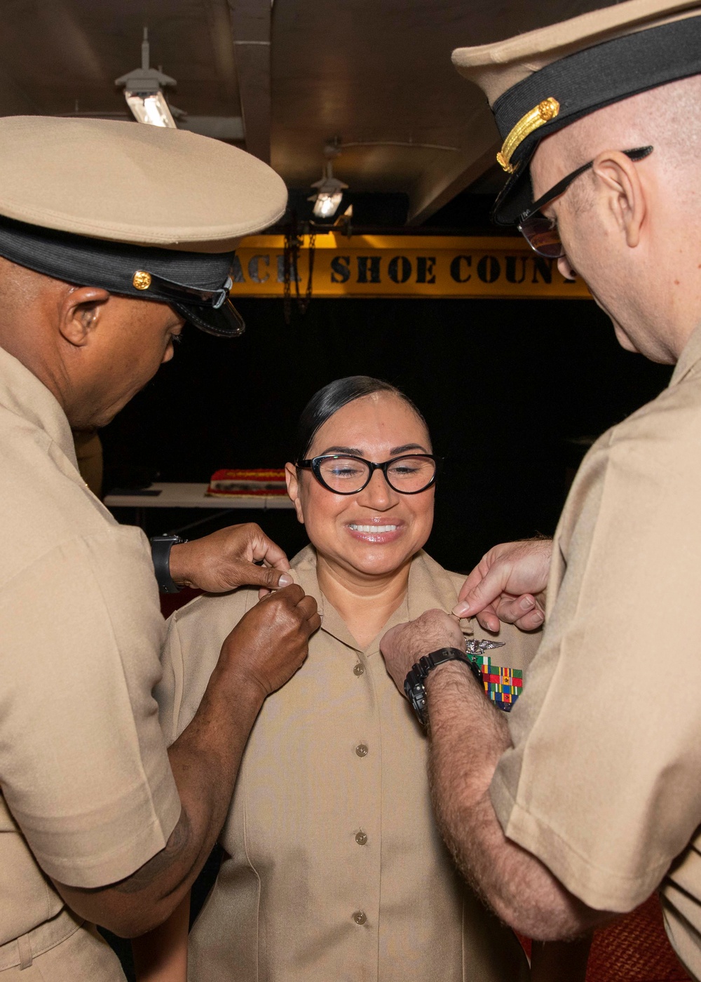 Daily operations aboard USS George H.W. Bush