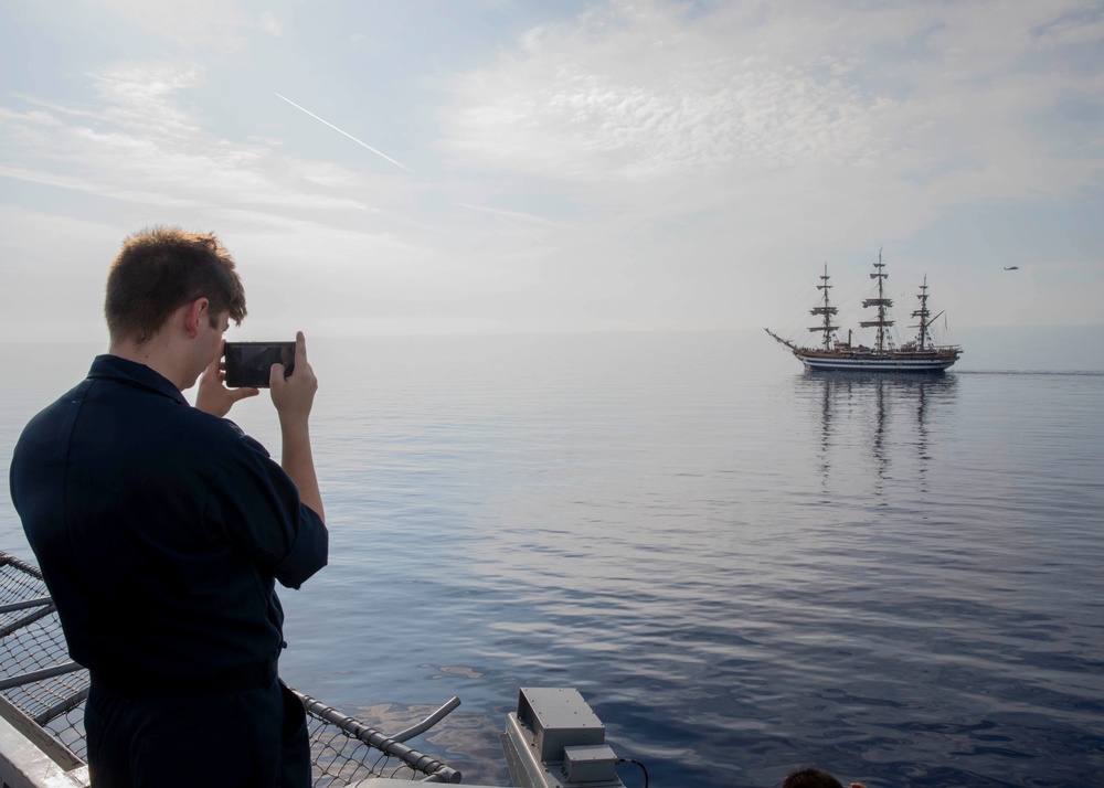 USS George H.W. Bush Conducts Dual Country Operations