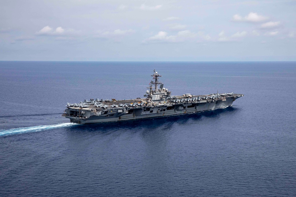 USS George H.W. Bush Transits Adriatic Sea