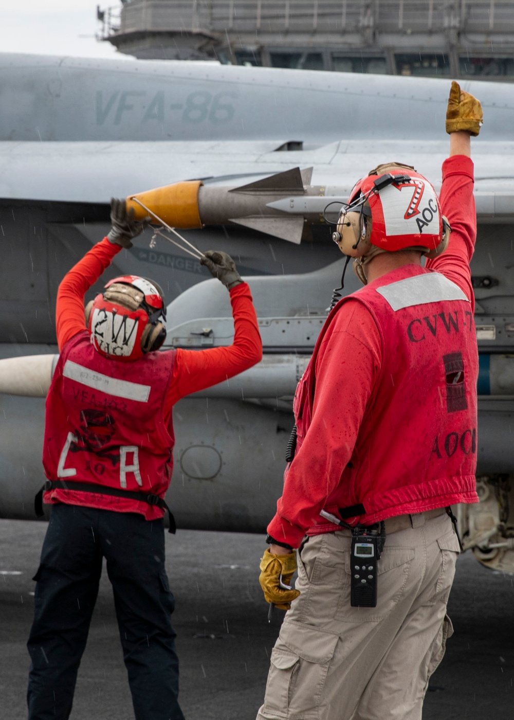 Daily Operations aboard USS George H.W. Bush (CVN 77)