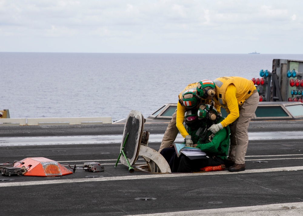 Daily Operations aboard USS George H.W. Bush (CVN 77)