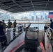 U.S. Navy members visit USCGC Joseph Gerczak (WPC 1126)