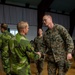 U.S. and Swedish Marine Senior Leadership Welcome Aboard