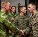 U.S. and Swedish Marine Senior Leadership Welcome Aboard