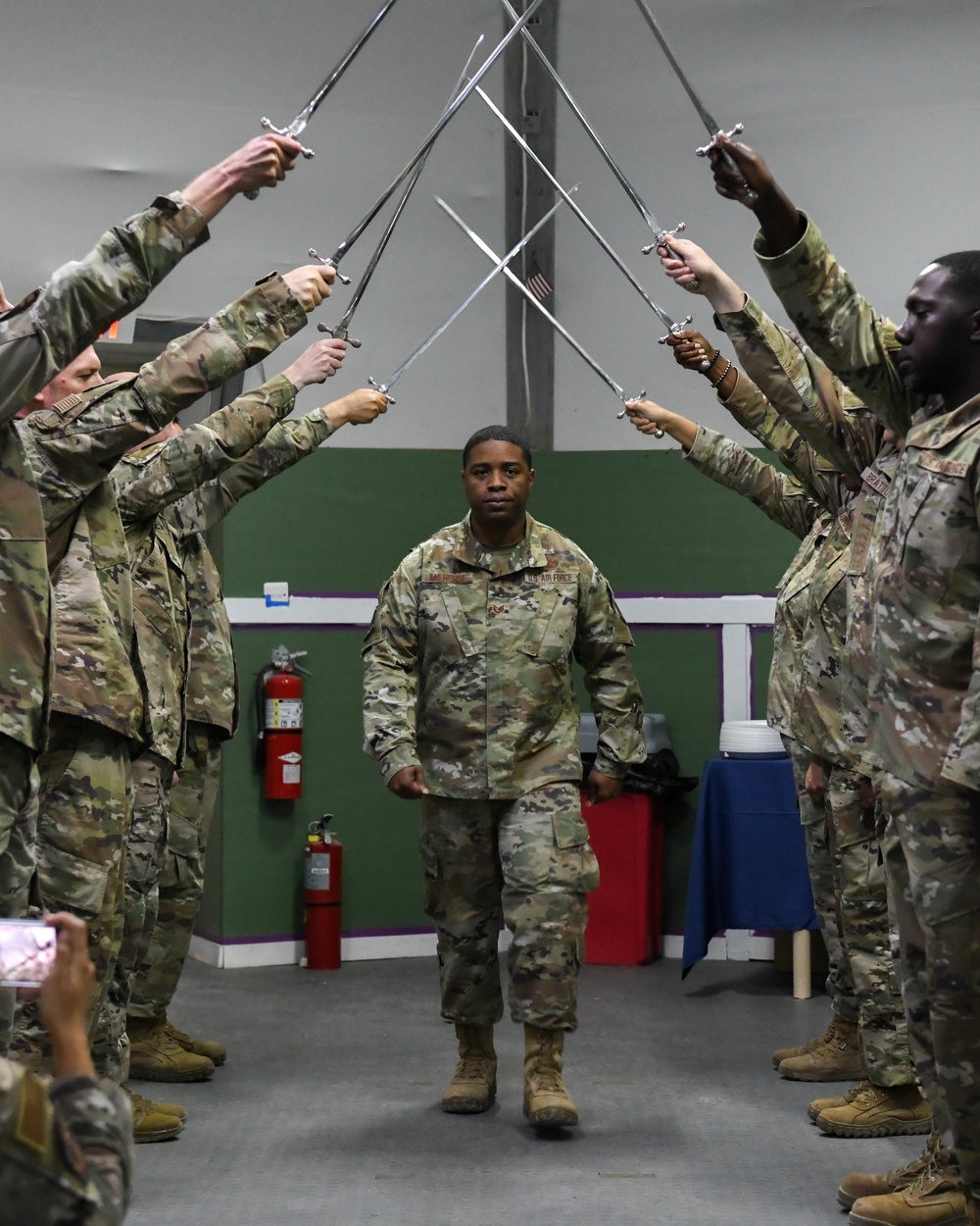 SNCOs celebrate Professional Enhancement Seminar completion with Medallion Ceremony