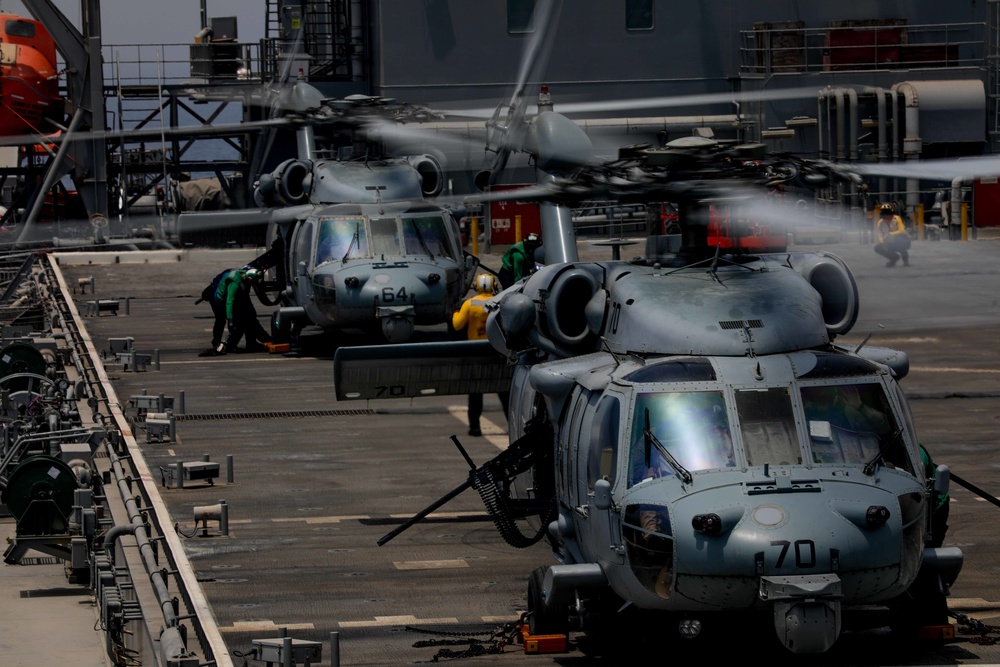 USS Lewis B. Puller Operations at Sea