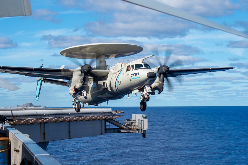 The Harry S. Truman Carrier Strike Group is operating in the Atlantic Ocean in support of naval operations to maintain maritime stability and security in order to ensure access, deter aggression and defend U.S., allied and partner interest.