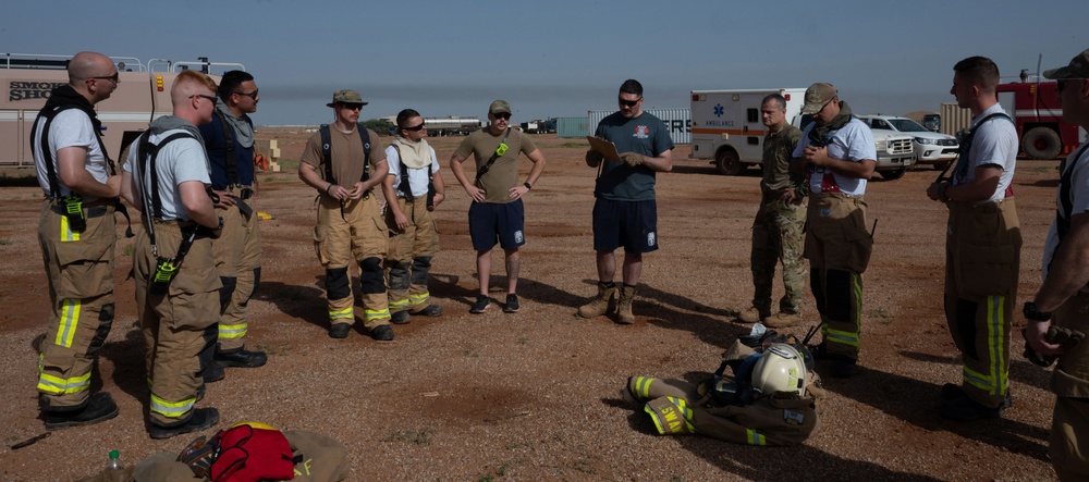 Nothing beats the heat like live fire training