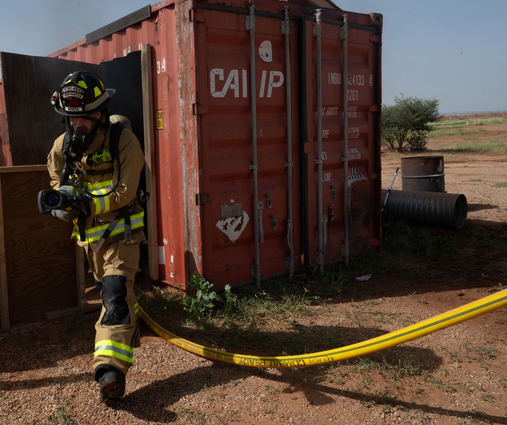 Nothing beats the heat like live fire training