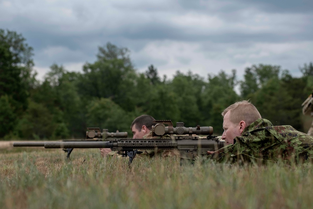 Military Reserve Exchange Program, Michigan National Guard hosts Estonian Officer