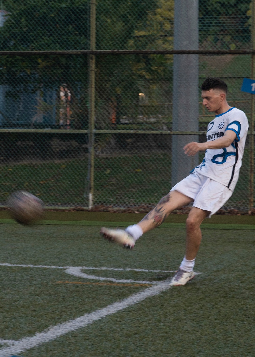 Sailors Play Soccer