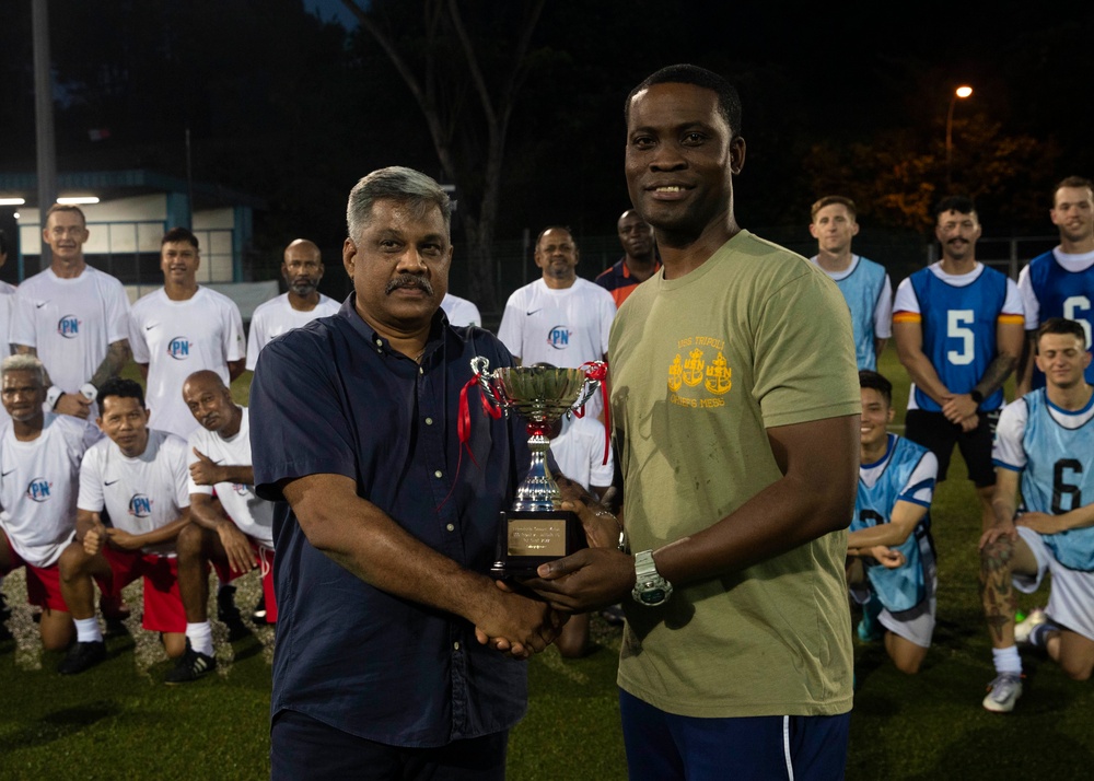 Sailors Play Soccer