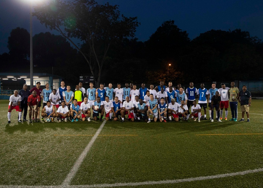 Sailors Play Soccer