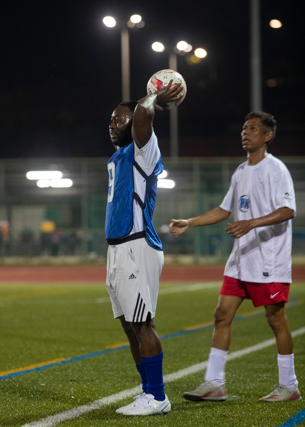 Sailors Play Soccer