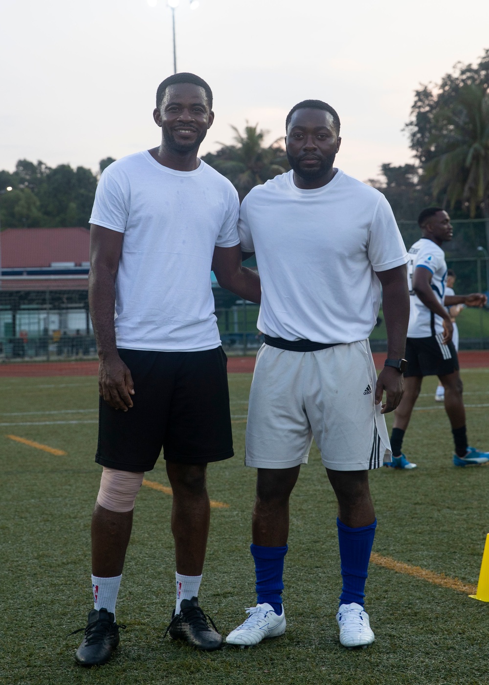 Sailors Play Soccer