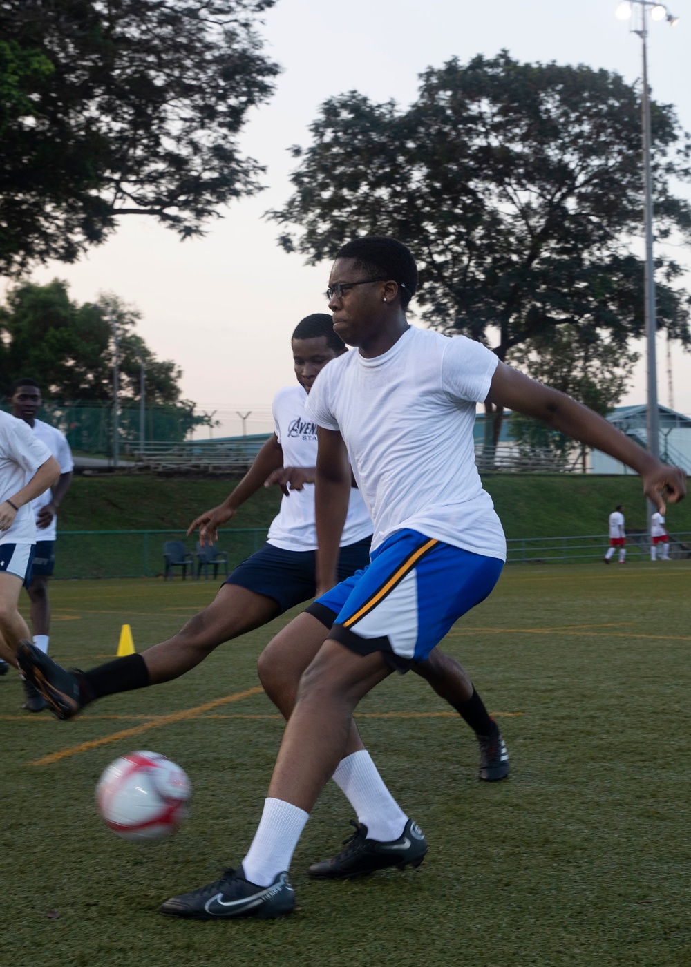 Sailors Play Soccer