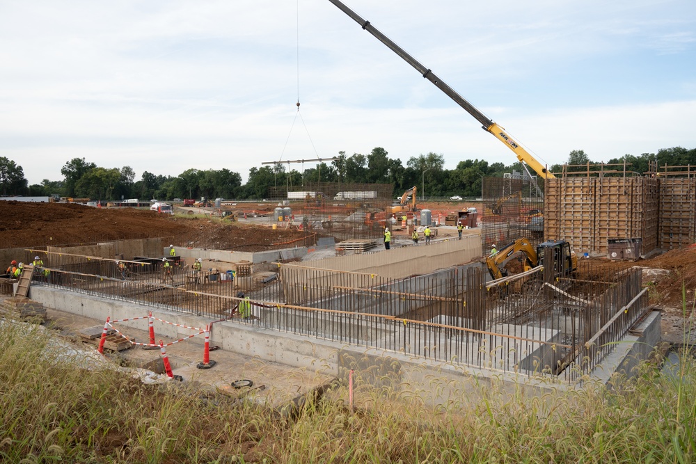 LOUVAMC Construction continues Sept. 2, 2022