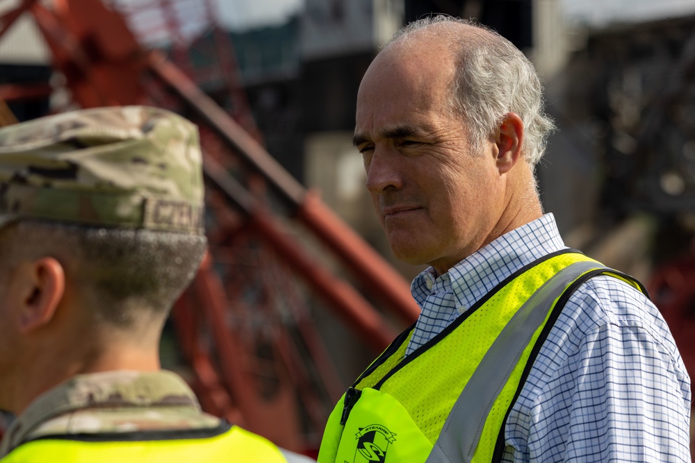 Government Officials Visit Montgomery Locks and Dam