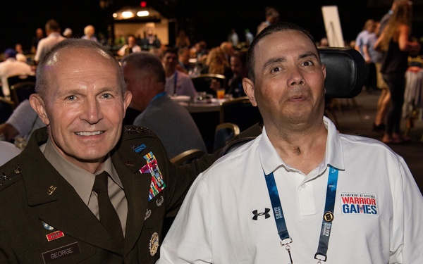 Warrior Games 22: Visit from Vice Chief of Staff of the Army