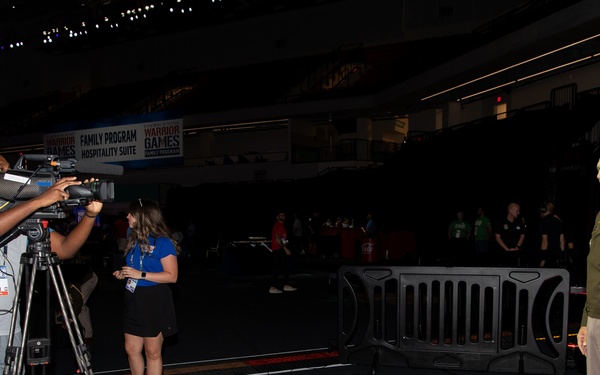 Warrior Games 22: Visit from Vice Chief of Staff of the Army