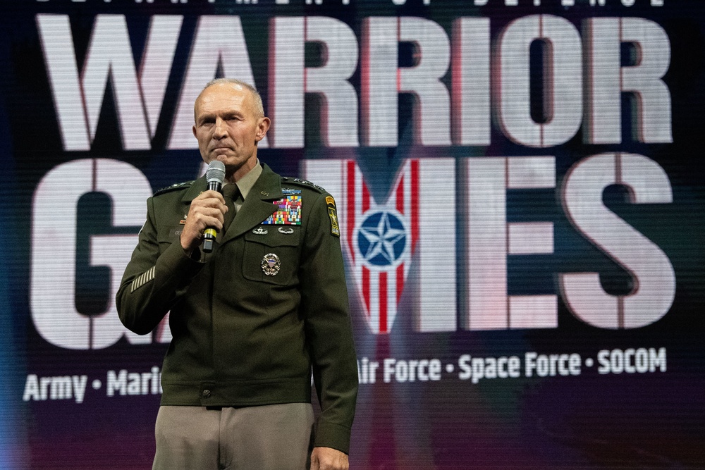 Warrior Games 22: Visit from Vice Chief of Staff of the Army