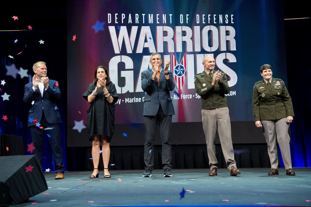 Warrior Games 22: Visit from Vice Chief of Staff of the Army