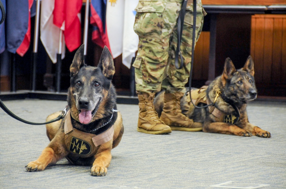 Military Working Dog retirement