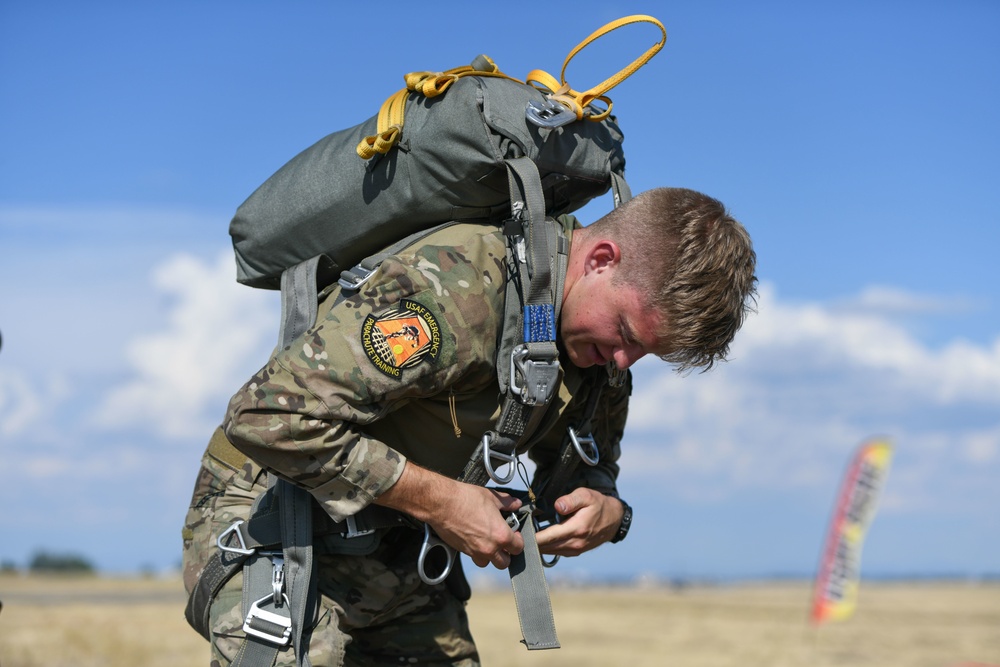 SERE Parachute Training