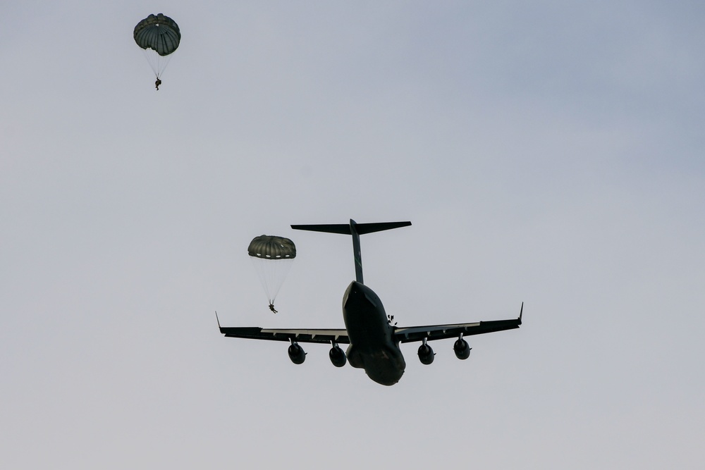 SERE Parachute Training