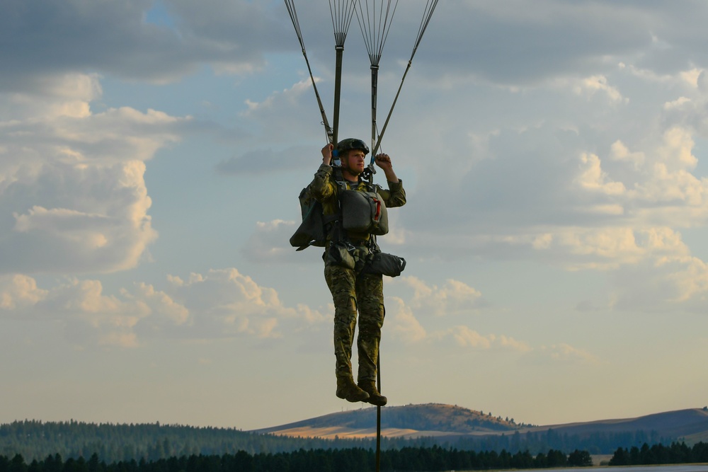 SERE Parachute Training