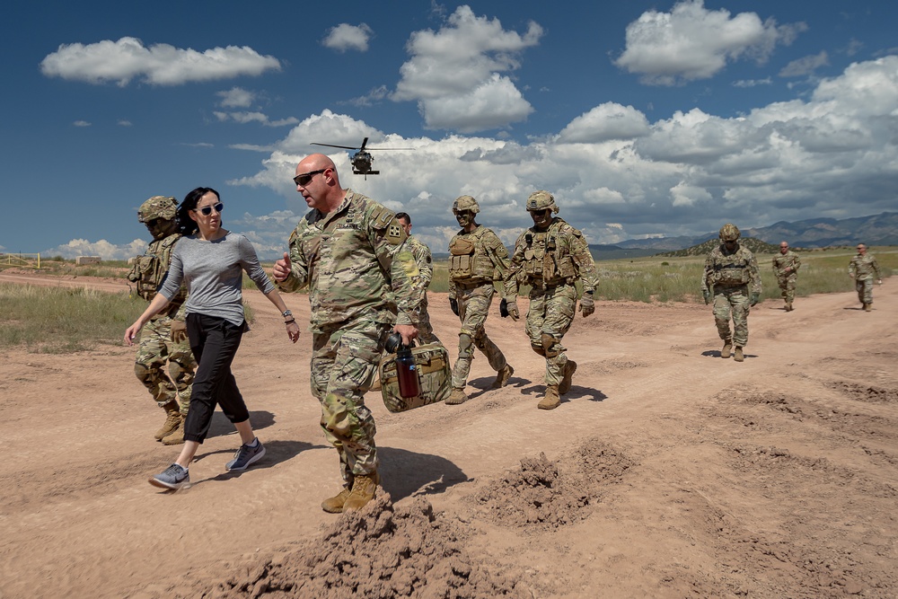 Deputy Assistant Secretary of Defense, Force Readiness visits Fort Carson