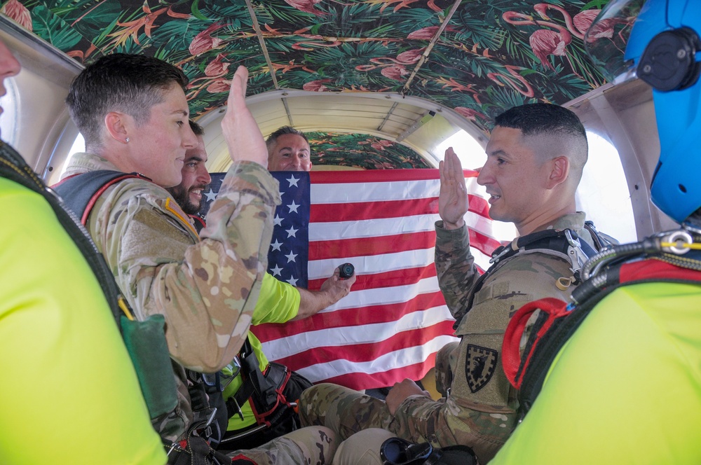 Aerial reenlistment