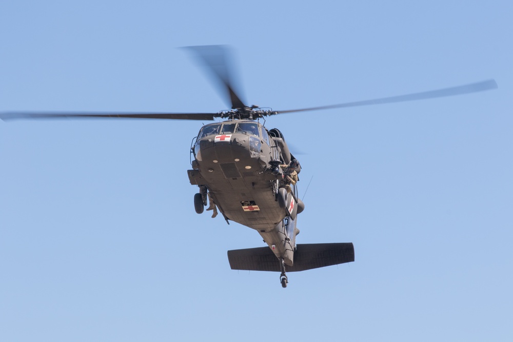 USAAAD Trains With Local Civilian Search and Rescue