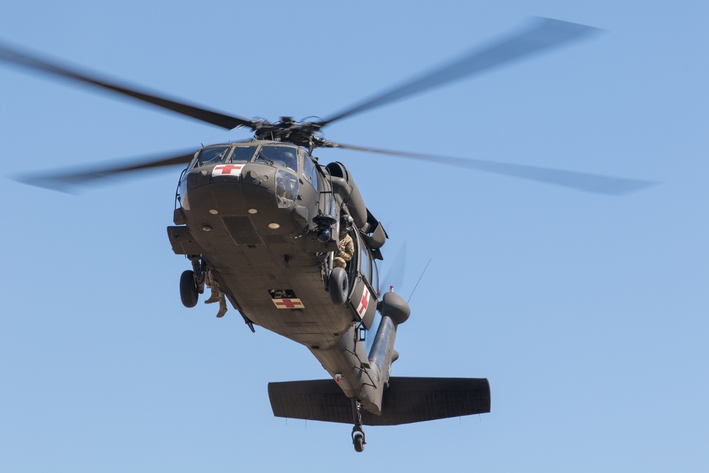 USAAAD Trains With Local Civilian Search and Rescue