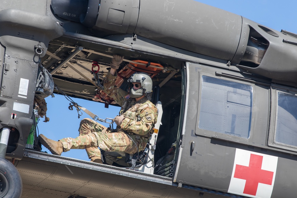 USAAAD Trains With Local Civilian Search and Rescue