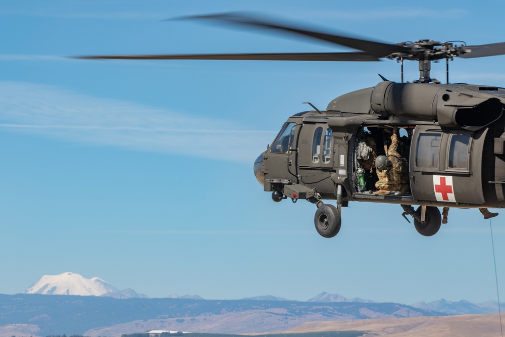 USAAAD Trains With Local Civilian Search and Rescue
